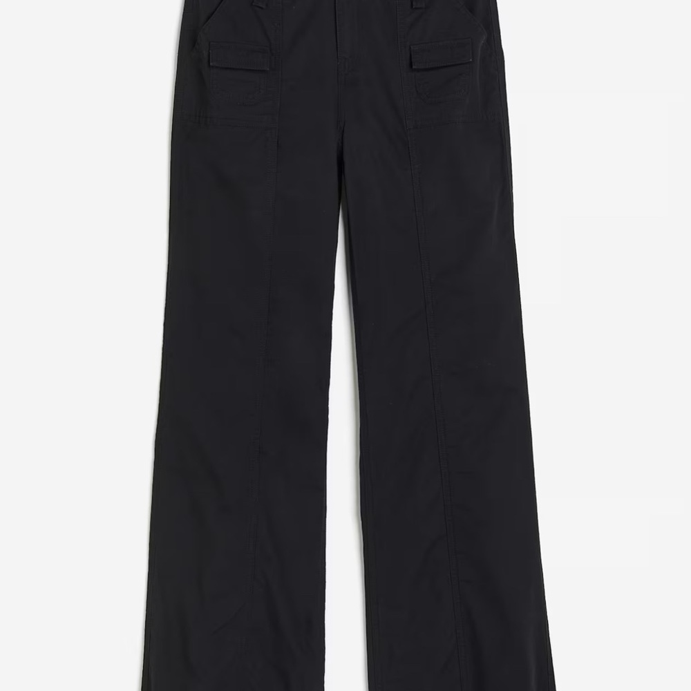 <H&M> canvas cargo pants